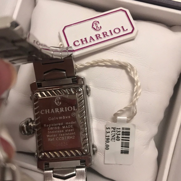 Authentic Charriol diamond women’s watch w/serial# - Picture 4 of 7